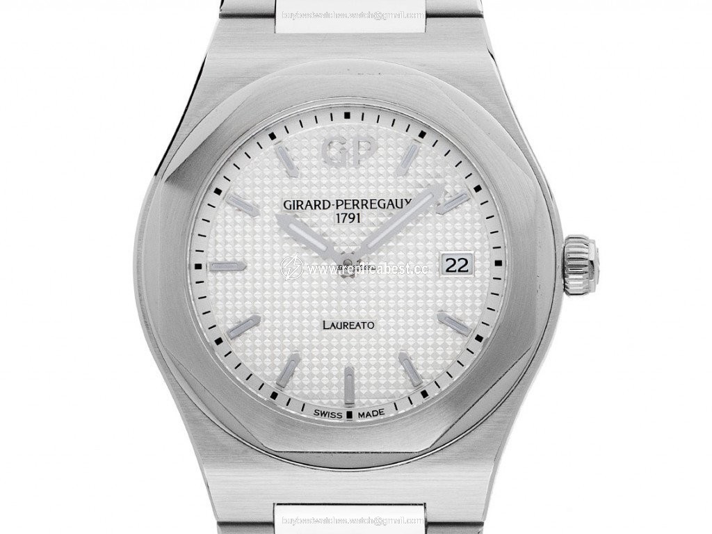 Girard Perregaux Laureato Mens watch Unisex Quartz Steel 80189-11-131-11A