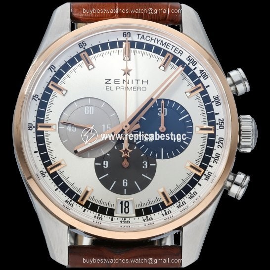 Zenith Mens watch Unisex Automatic Gold Steel 51.2080.400 69.C494