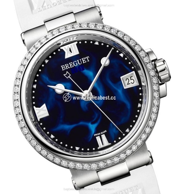 Breguet Marine Womens watch Automatic Steel 9518ST E2 584 D000