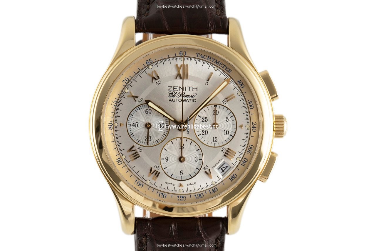 Zenith El Primero Chronograph Mens watch Unisex Automatic Yellow gold 30.0500.400