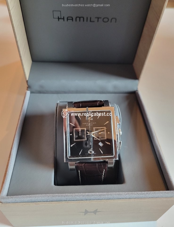Hamilton Jazzmaster Auto Chrono Mens watch Unisex Automatic Steel H32666535