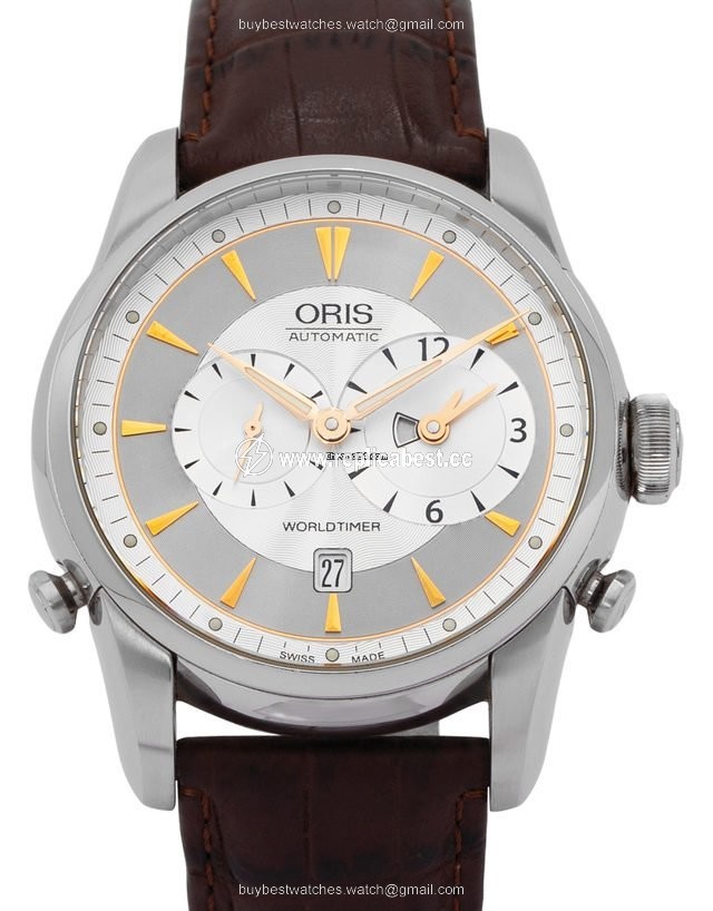 Oris Artelier Worldtimer Mens watch Unisex Automatic Steel 01 690 7581 4051