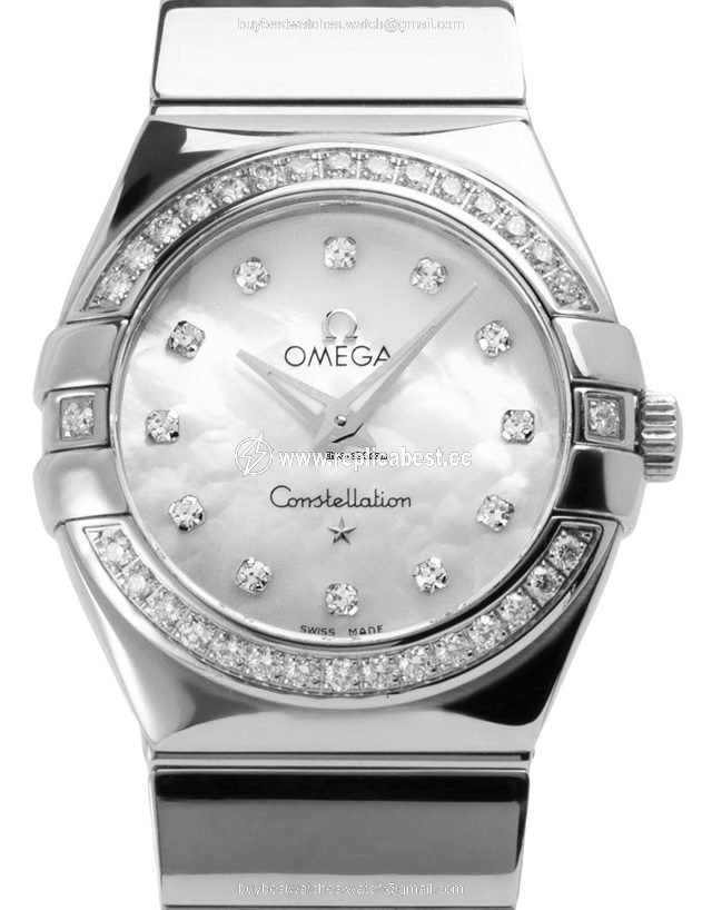 Omega Constellation Quartz Mens watch Unisex Quartz Steel 123.15.27.60.55.001