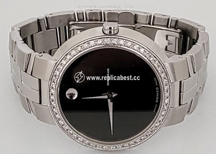 Movado Museum Mens watch Unisex Quartz Steel 84 E7 1851