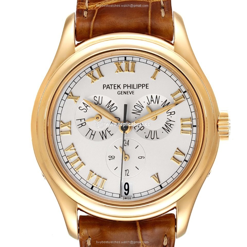 Patek Philippe Annual Calendar Mens watch Unisex Automatic Yellow gold 5035