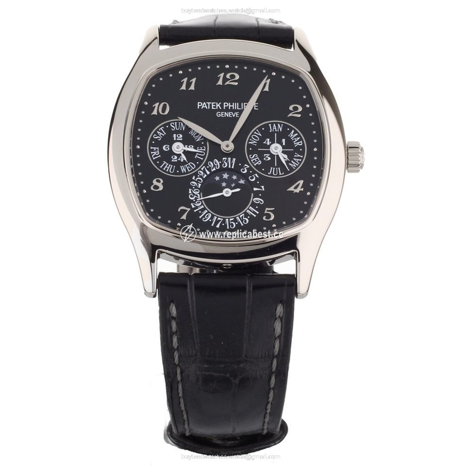 Patek Philippe Perpetual Calendar Mens watch Unisex Automatic White gold 5940G-010