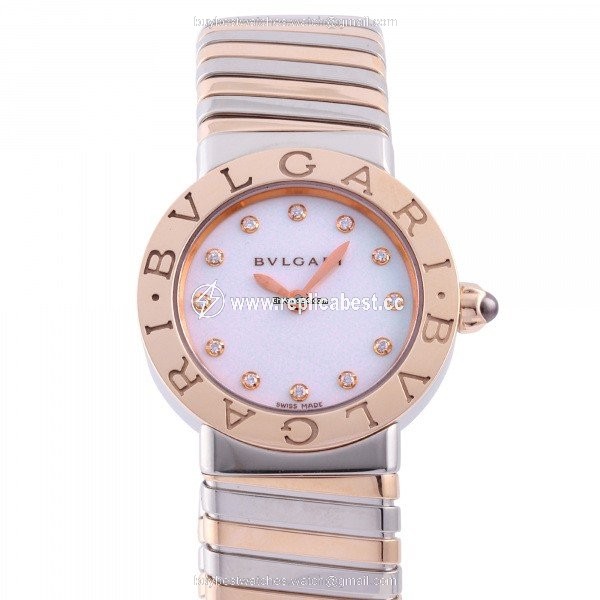 Bulgari Bulgari Quartz Gold Steel BBL262TWSPG 12