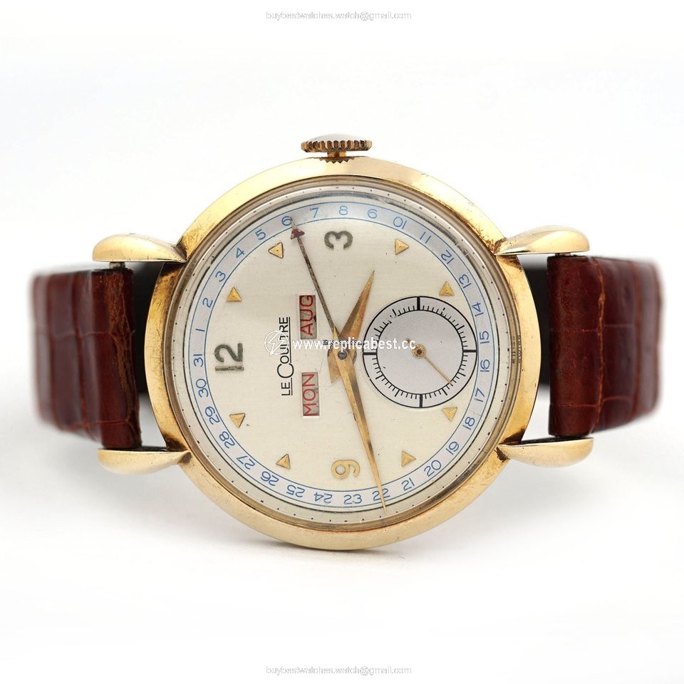 Jaeger-LeCoultre Mens watch Unisex Manual winding Yellow gold 2904