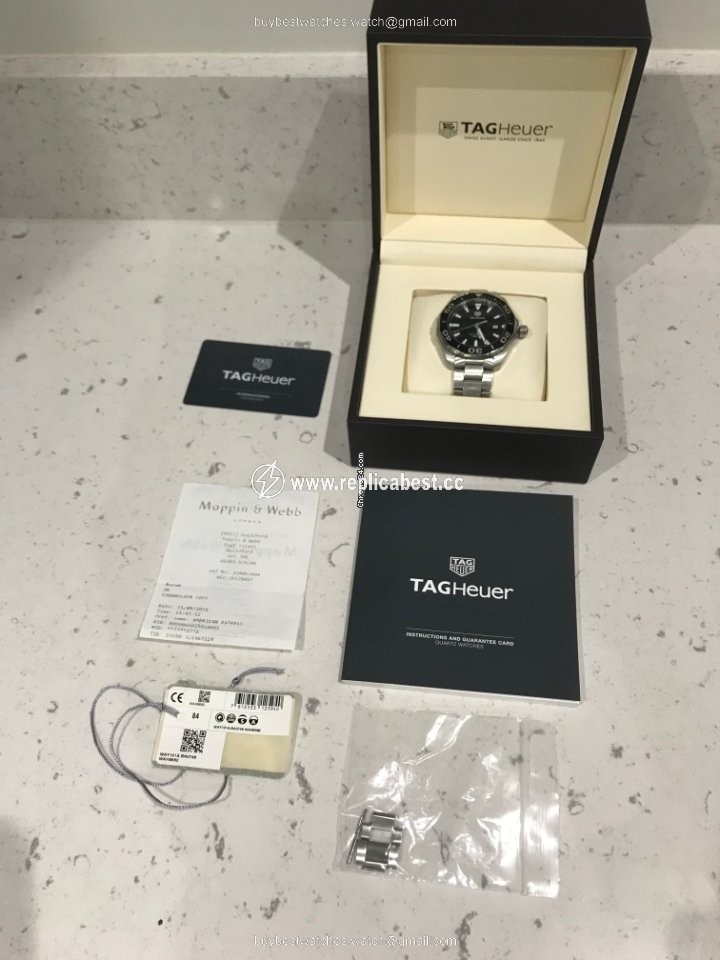 TAG Heuer Aquaracer Mens watch Unisex Quartz Steel WAY101A.BA0746
