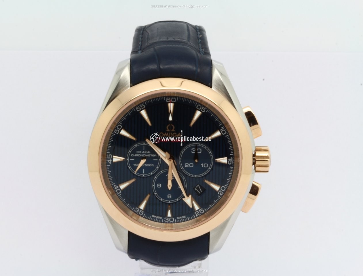 Omega Seamaster Aqua Terra Mens watch Unisex Automatic Gold Steel 522.23.44.50.03.001