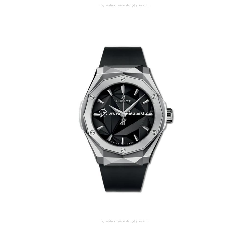 Hublot Classic Fusion 45, 42, 38, 33 mm Mens watch Unisex Automatic Titanium 550.NS.1800.RX.ORL19
