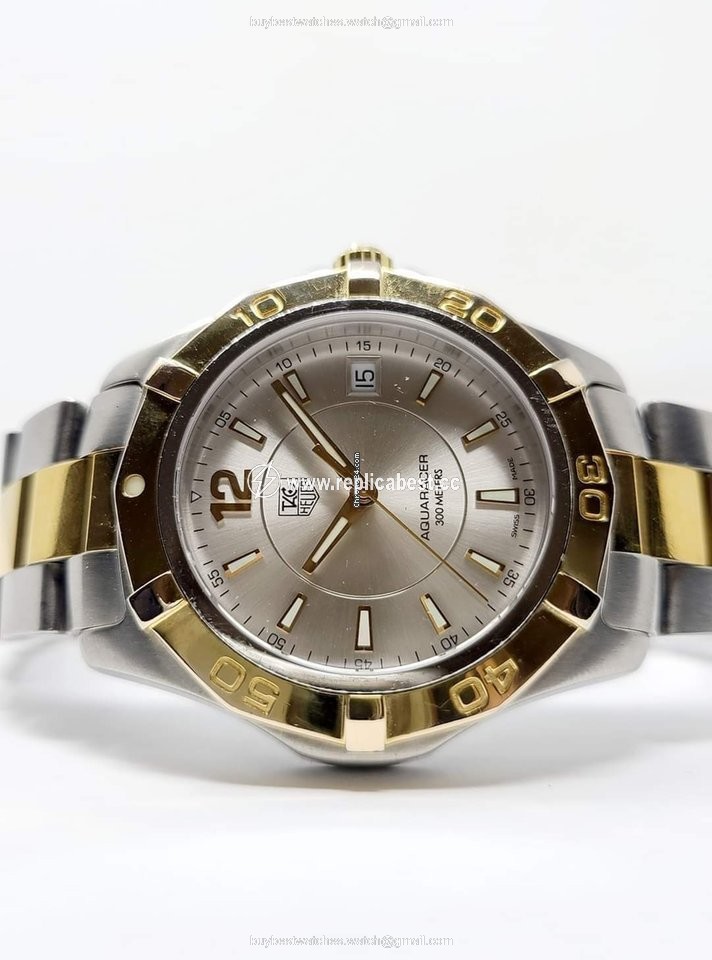 TAG Heuer Aquaracer 300M Mens watch Unisex Quartz Gold Steel WAF1120