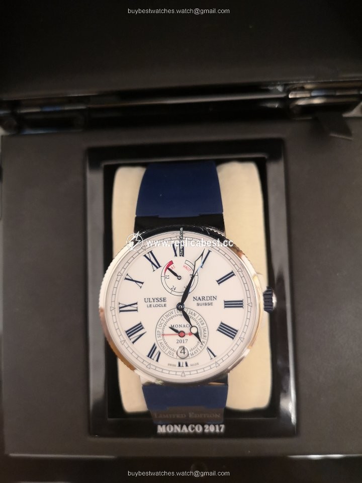 Ulysse Nardin Mens watch Unisex Automatic Steel 1133-210LE-3 40-MON