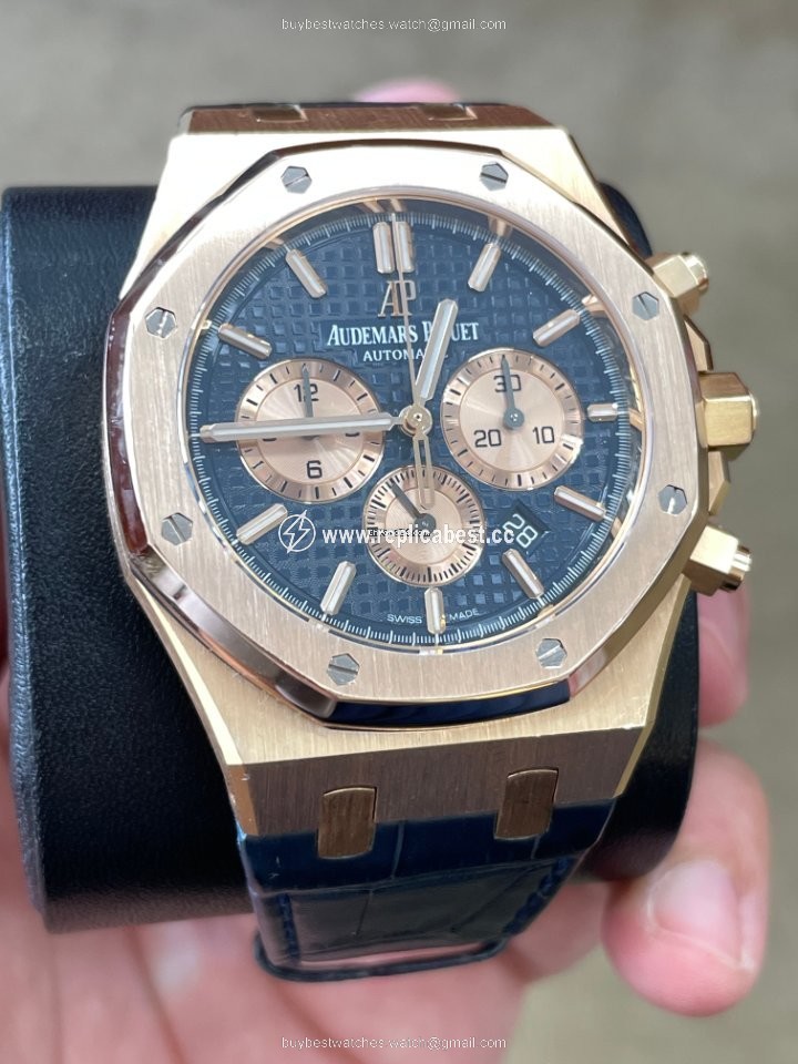 Audemars Piguet Royal Oak Chronograph Mens watch Unisex Automatic Rose gold 26331OR.OO.D315CR.01