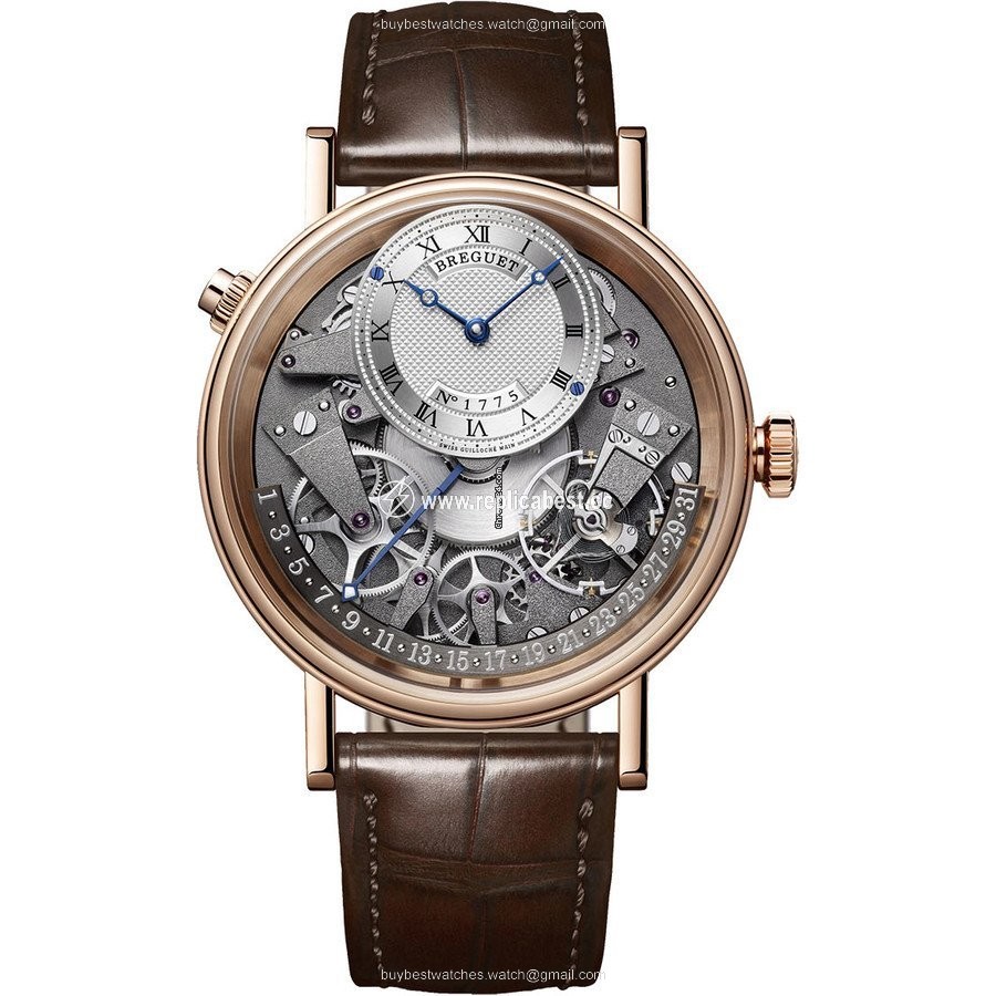 Breguet Tradition Mens watch Unisex Automatic Rose gold 7597BRG19WU