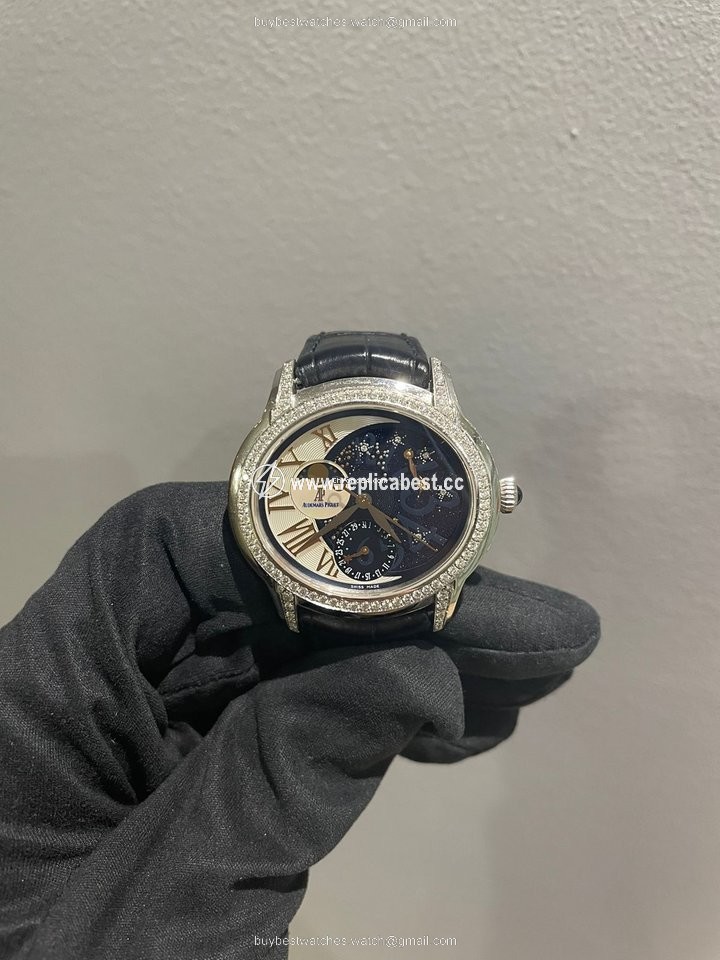 Audemars Piguet Millenary Mens watch Unisex Automatic White gold 77315bc.zz.d007su.01