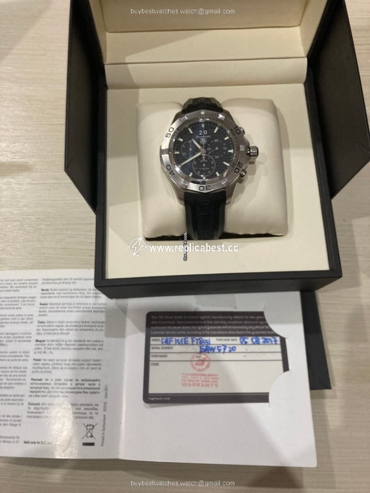 TAG Heuer Aquaracer 300M Mens watch Unisex Manual winding CAF101E.FT8011