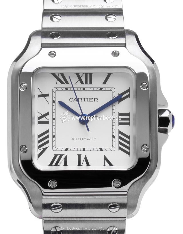 Cartier Santos Mens watch Unisex Automatic Steel WSSA0010