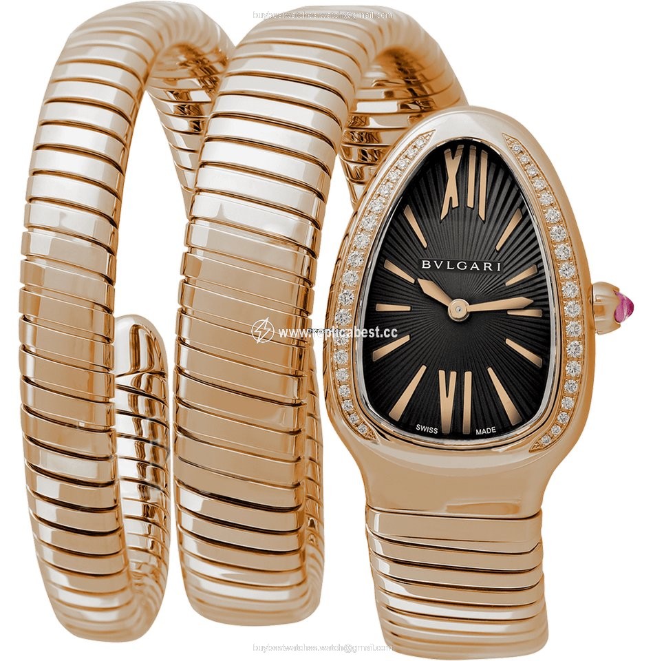 Bulgari Serpenti Womens watch Quartz Rose gold 101814 SPP35BGDG.2T