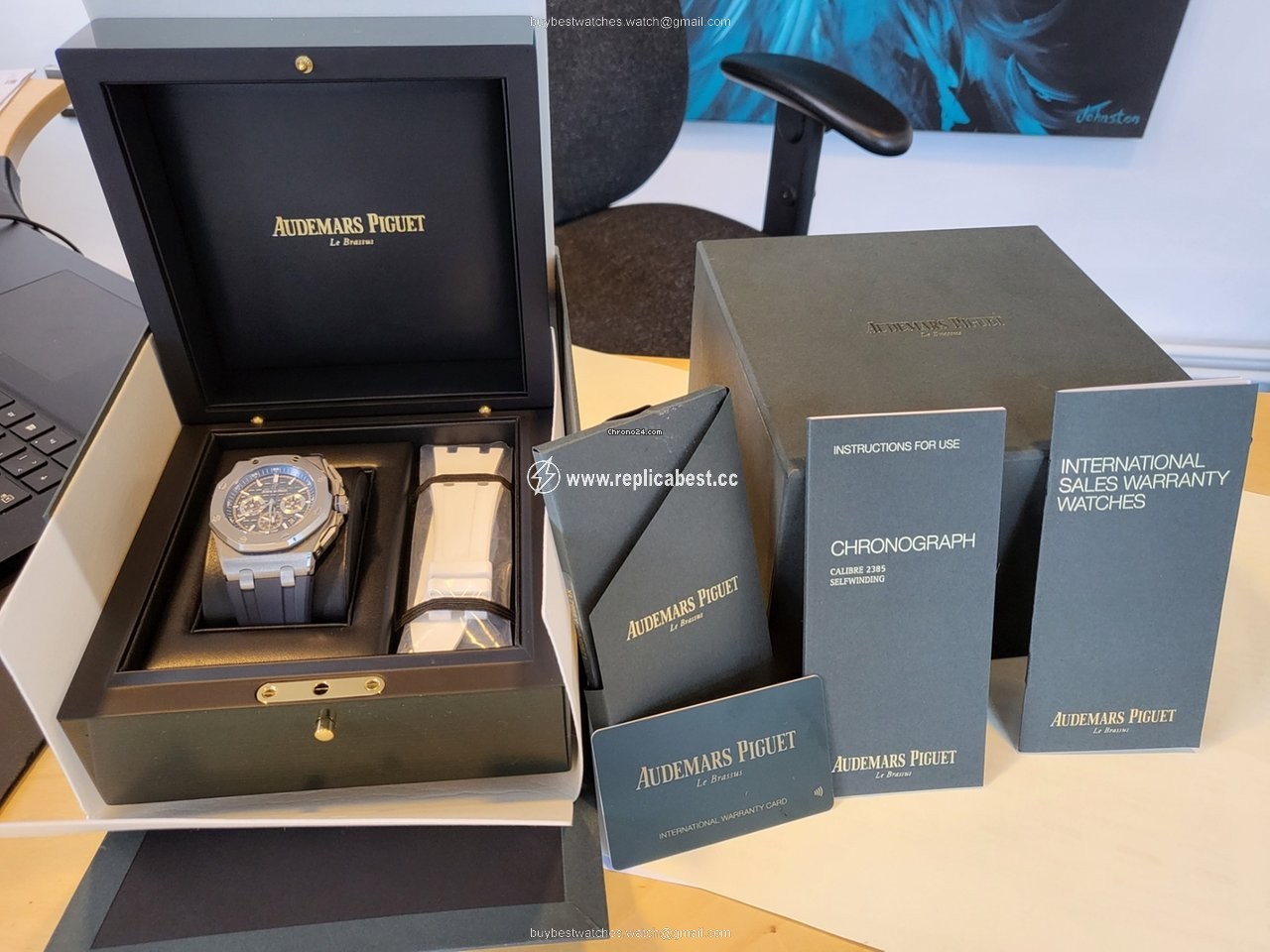 Audemars Piguet Royal Oak Offshore Chronograph Mens watch Unisex Automatic Titanium Ref. 26480TI.OO.A027CA.01