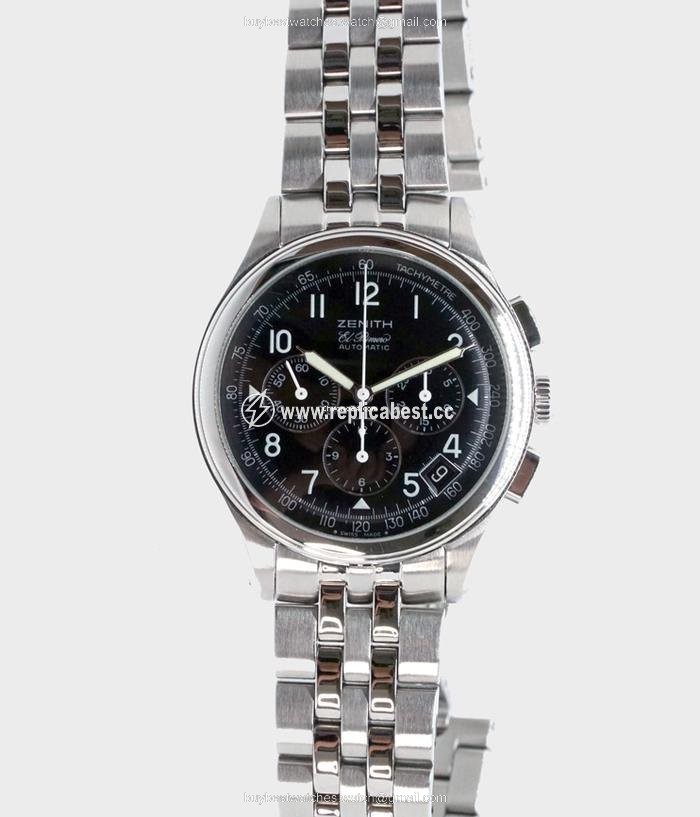 Zenith El Primero Chronograph Mens watch Unisex Automatic Steel 02.0501.400 24.M501