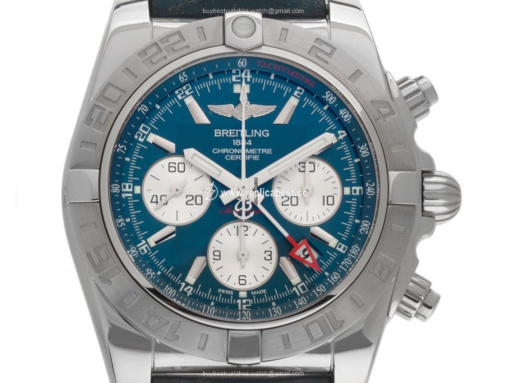 Breitling Chronomat 44 GMT Mens watch Unisex Automatic Steel AB042011 C851 375A