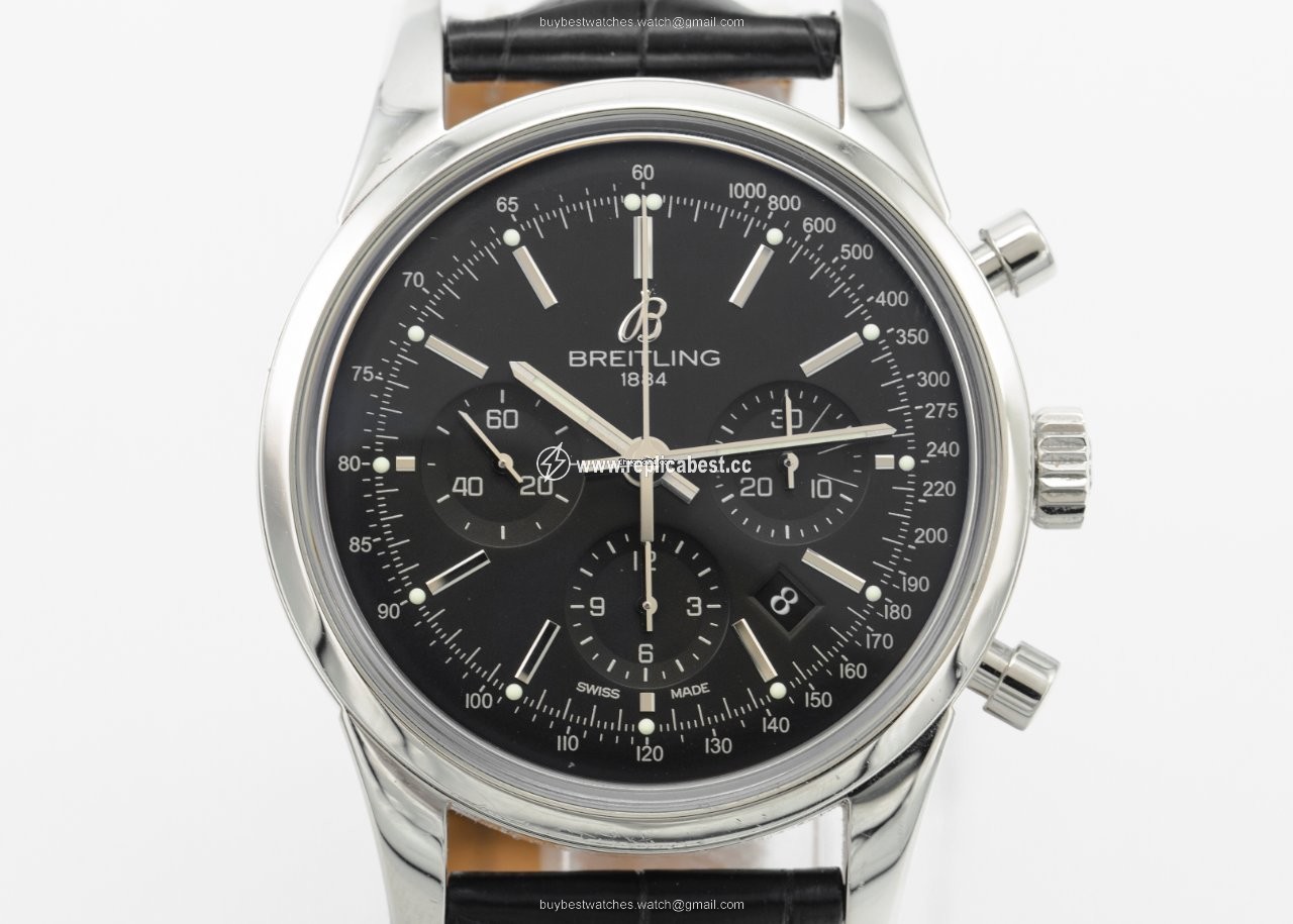 Breitling Transocean Chronograph Mens watch Unisex Automatic Steel AB015212 BA99