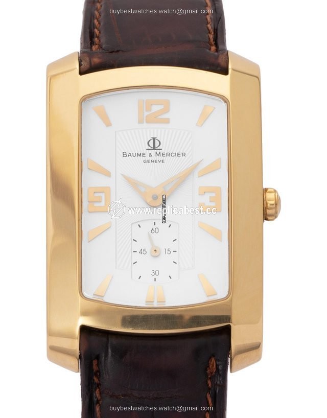 Baume & Mercier Hampton Mens watch Unisex Quartz Yellow gold 65371