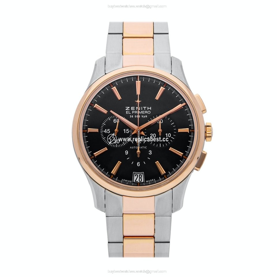 Zenith Captain Chronograph Mens watch Unisex Automatic Steel 51.2112.400 75.M2110