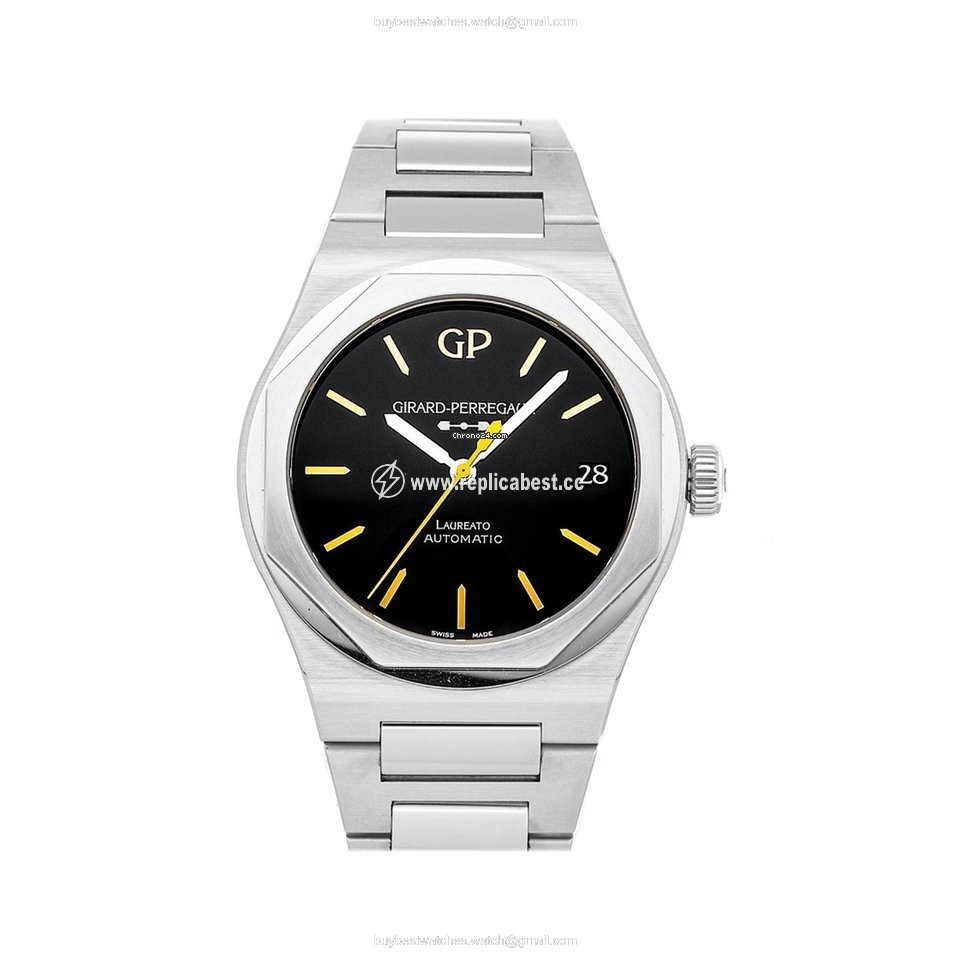 Girard Perregaux Laureato Mens watch Unisex Automatic Steel 81010-11-635-11A