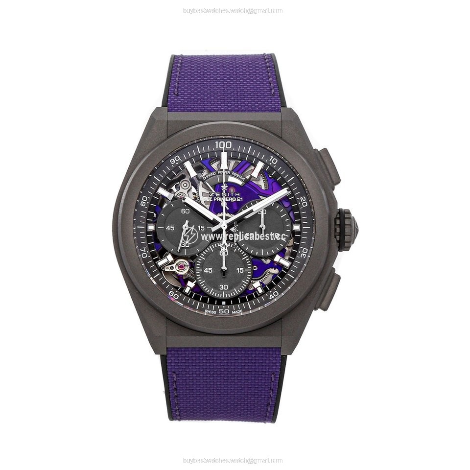 Zenith Defy El Primero Mens watch Unisex Automatic Titanium 97.9001.9004 80.R922