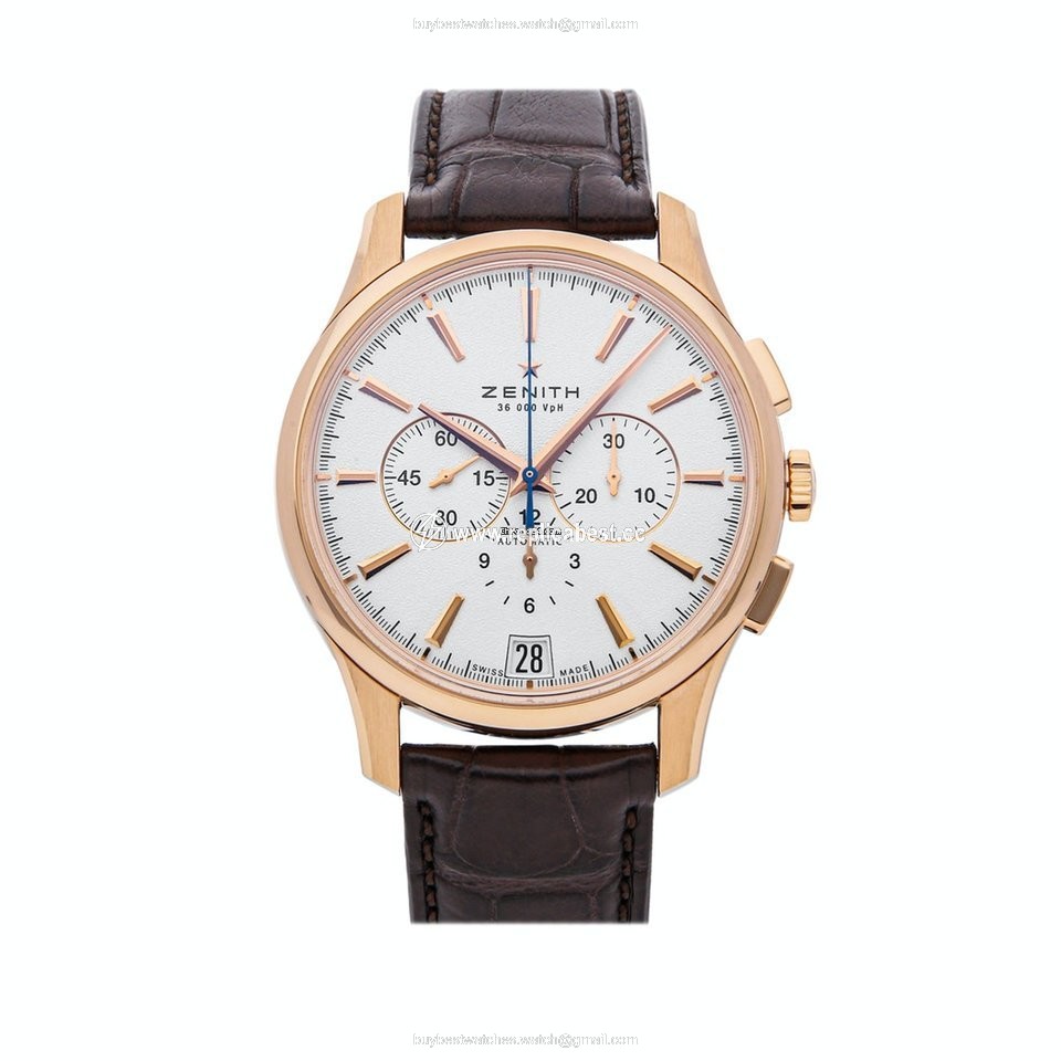 Zenith Captain Chronograph Mens watch Unisex Automatic Rose gold 18.2111.400 01.C498