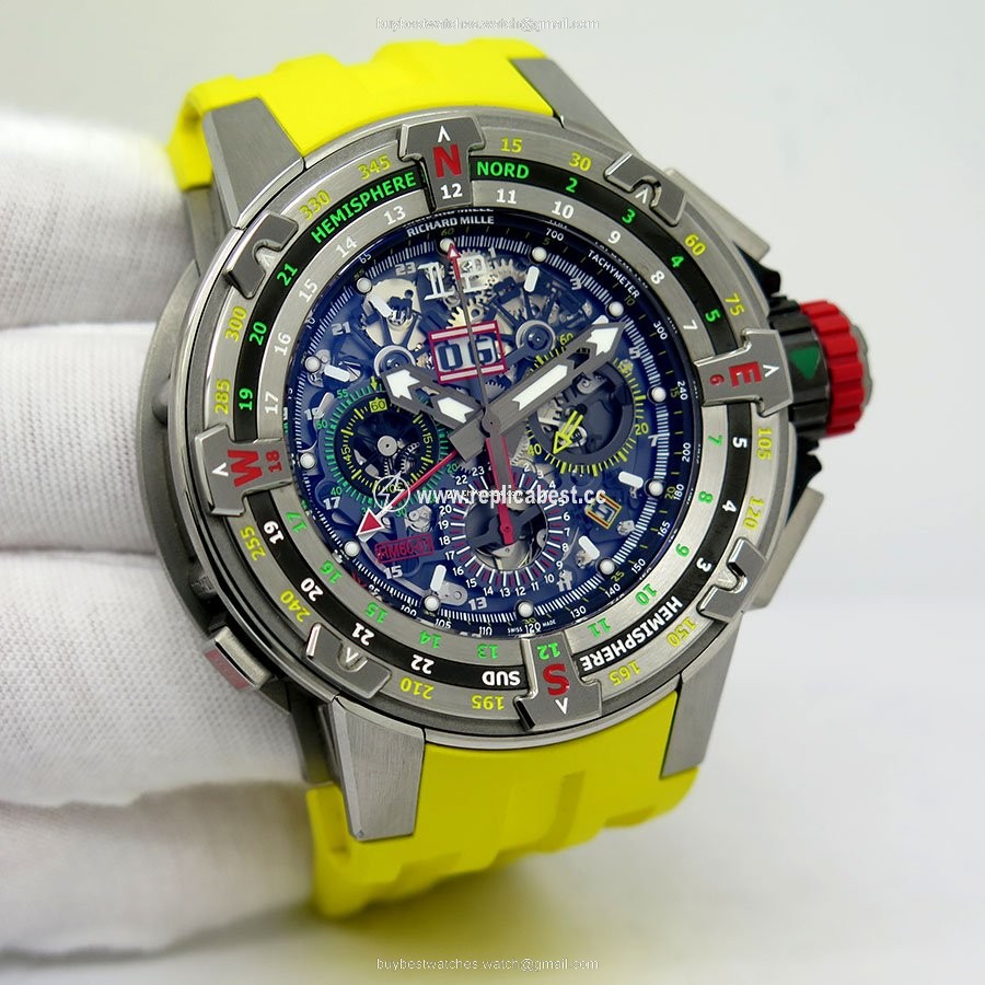 Richard Mille Mens watch Unisex Automatic Titanium RM060