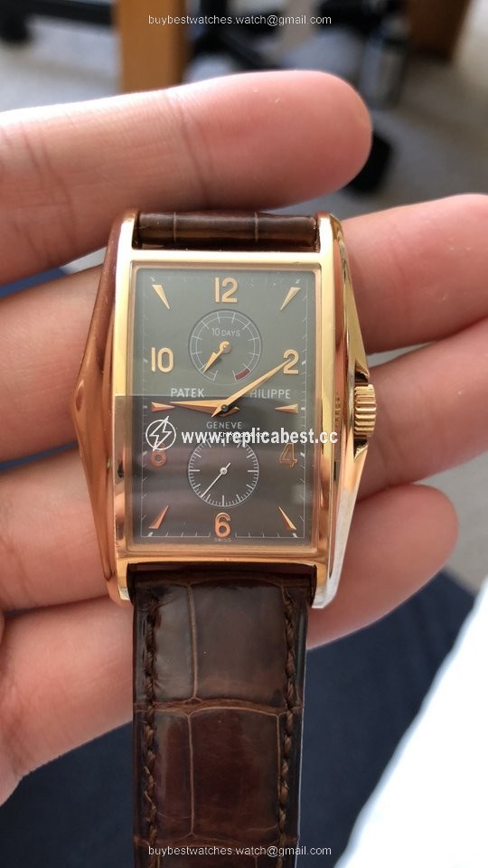 Patek Philippe Gondolo Mens watch Unisex Rose gold 5100R