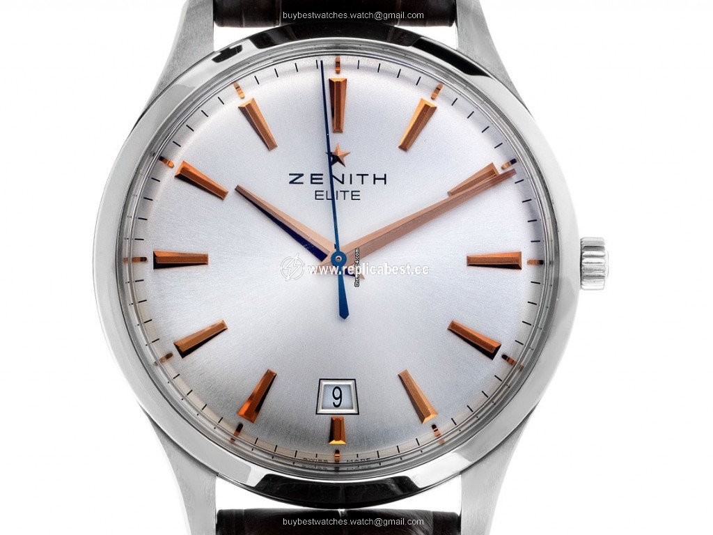 Zenith Captain Central Second Mens watch Unisex Automatic Steel 03.2020.670 01.C498