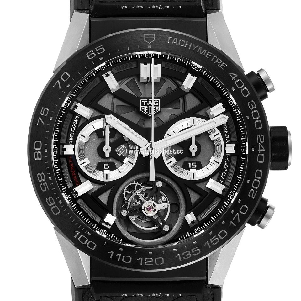 TAG Heuer Carrera Heuer-02T Mens watch Unisex Automatic Titanium CAR5A8Y.FC6377