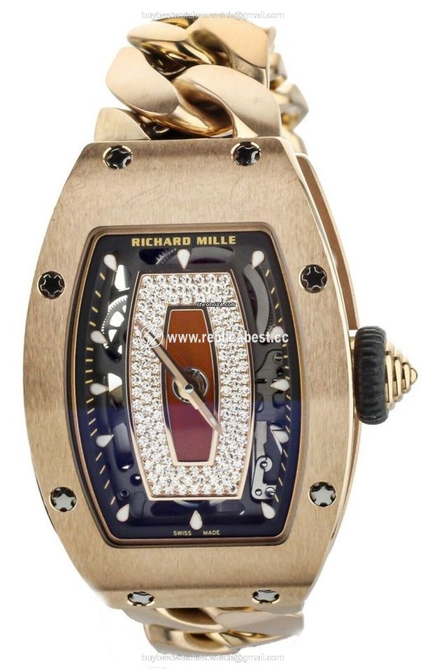 Richard Mille RM 07 Womens watch Automatic Rose gold RM07-01