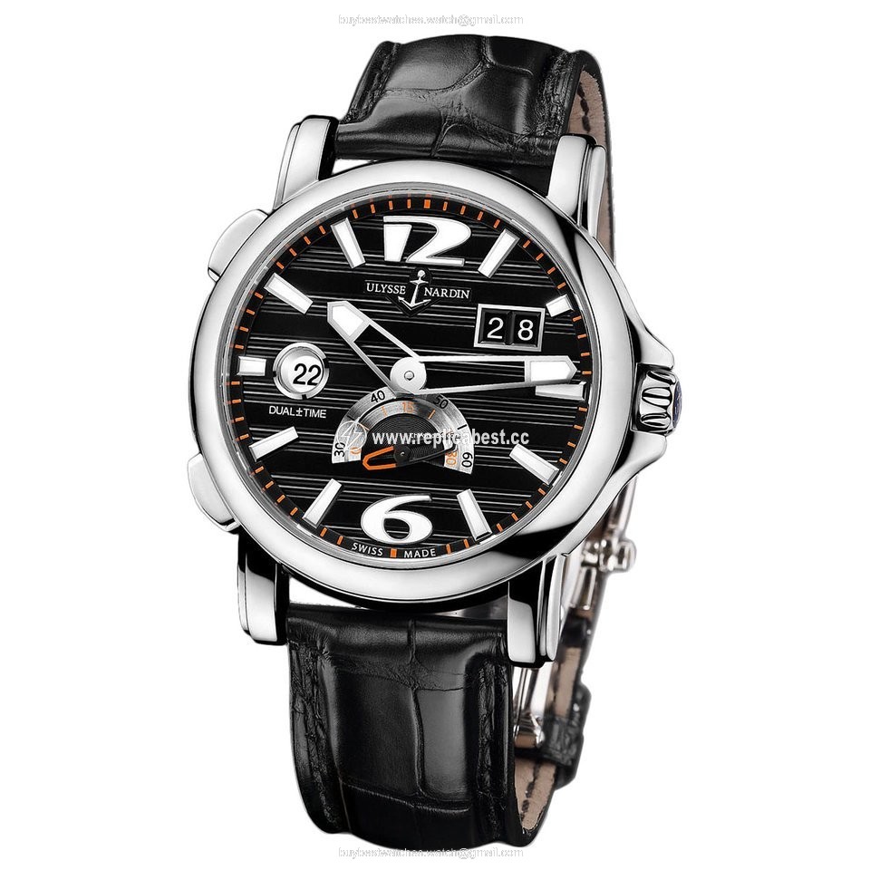 Ulysse Nardin Dual Time Mens watch Unisex Automatic Steel 243-55 62