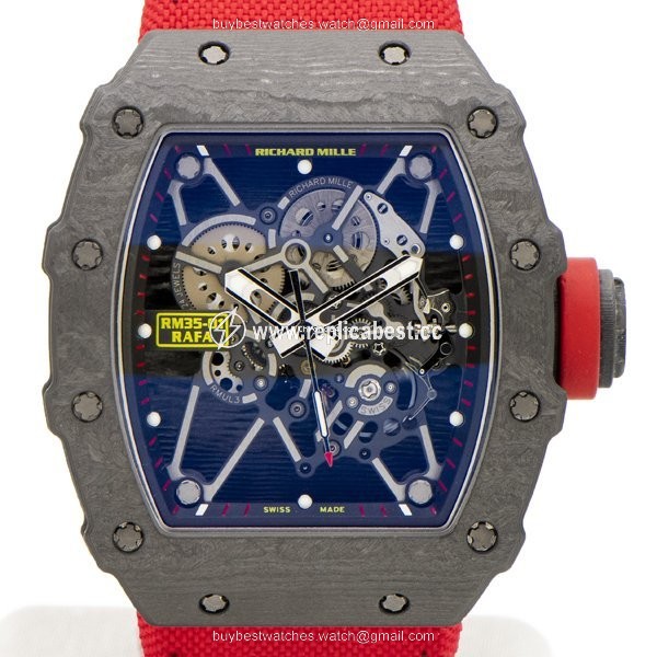 Richard Mille RM 035 Mens watch Unisex Manual winding Carbon RM035-01