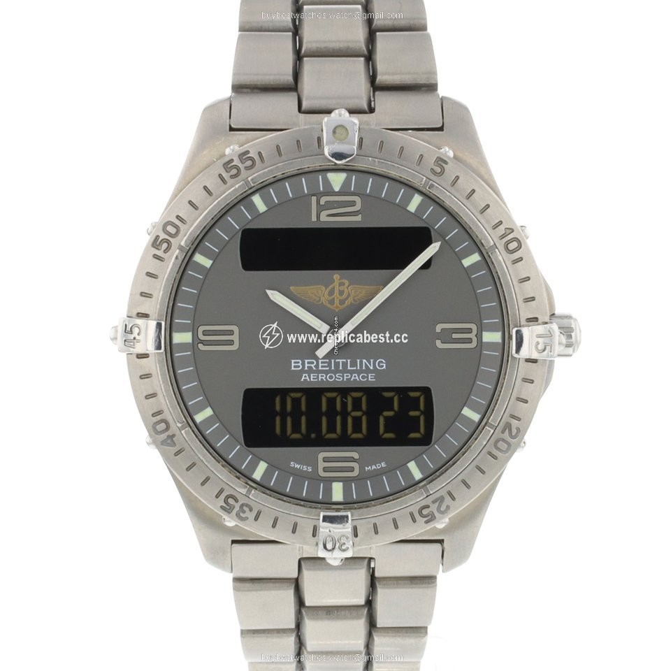 Breitling Aerospace Mens watch Unisex Quartz Titanium E56062