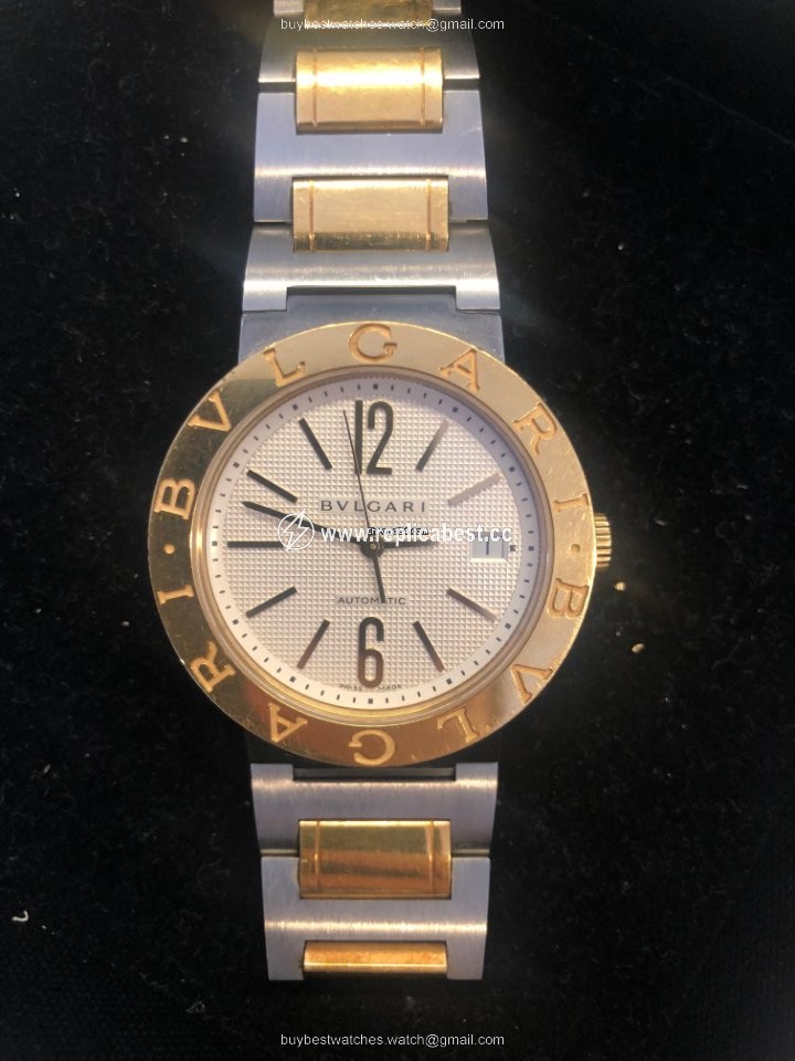 Bulgari Bulgari Mens watch Unisex Automatic Gold Steel BB38SG
