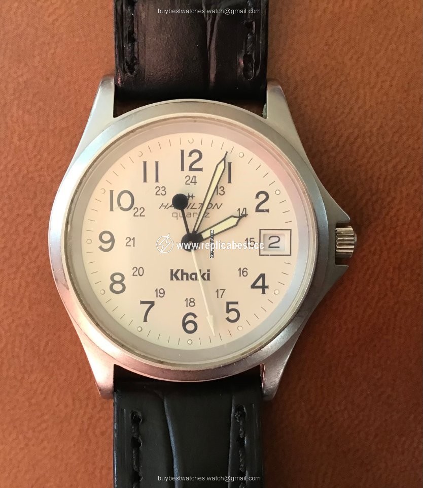 Hamilton Mens watch Unisex Quartz Steel 9445