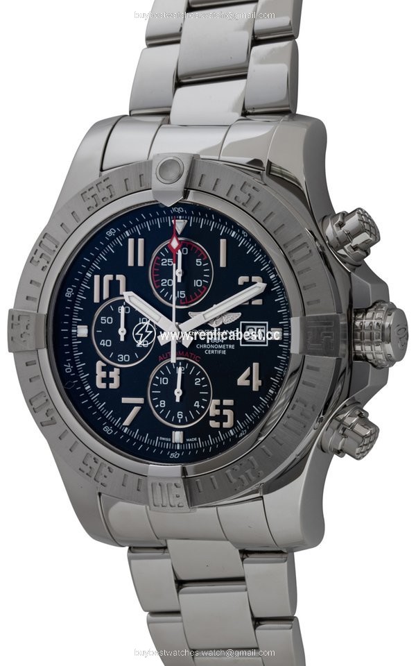 Breitling Super Avenger II Mens watch Unisex Automatic Steel A1337111 BC28-168A