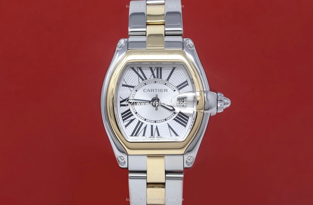 Cartier Roadster Womens watch Quartz Gold Steel 2675