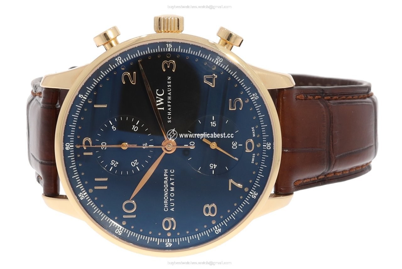 IWC Portuguese Chronograph Mens watch Unisex Automatic Rose gold iw371415