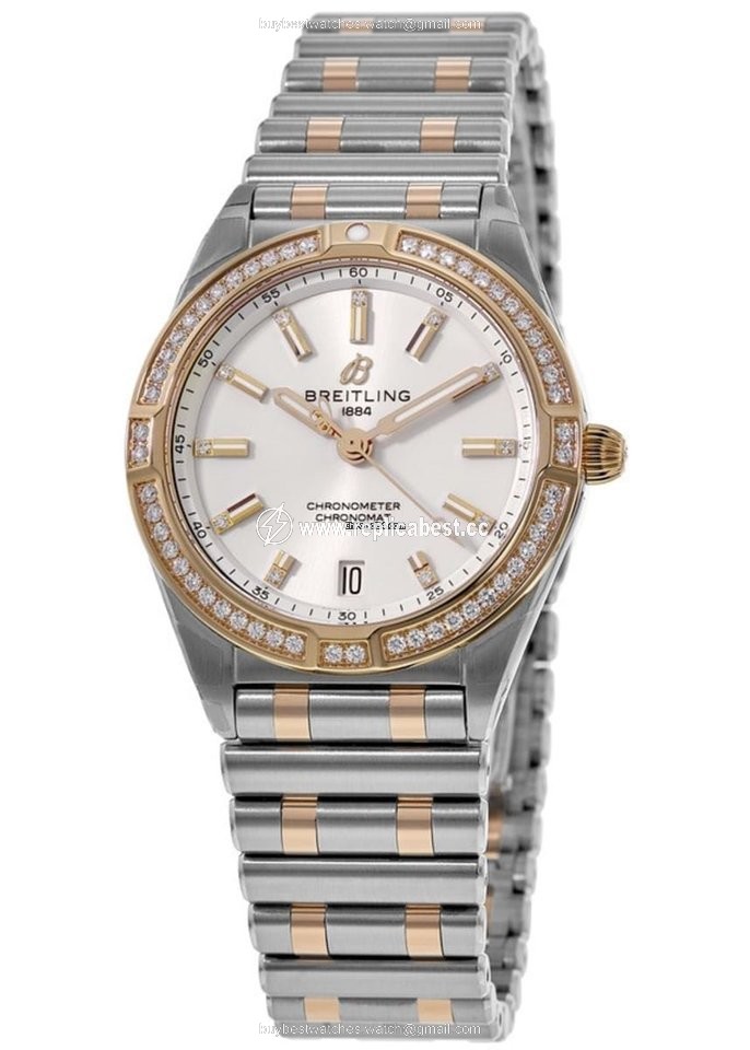 Breitling Chronomat Womens watch Quartz Gold Steel U77310591A1U1
