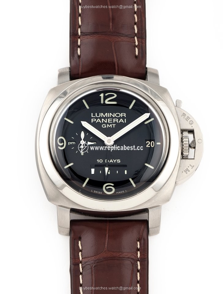 Panerai Luminor 1950 10 Days GMT Mens watch Unisex Automatic Steel PAM 00270