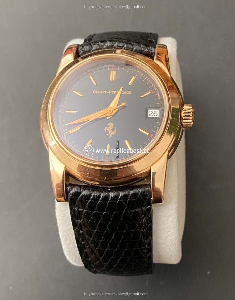 Girard Perregaux Ferrari Mens watch Unisex Automatic Rose gold 8025