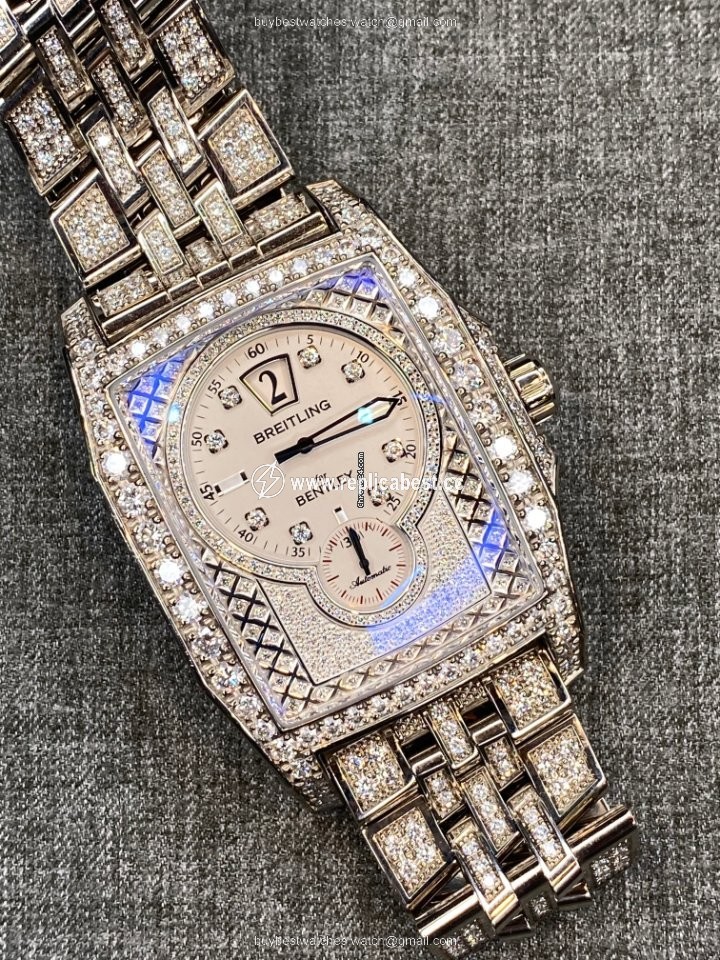 Breitling Bentley Flying B Mens watch Unisex Automatic White gold J28362