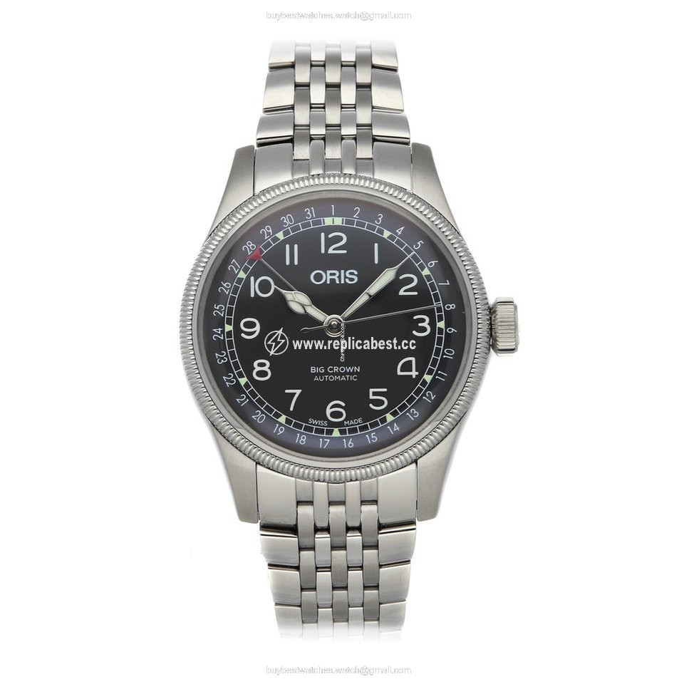 Oris Big Crown Pointer Date Mens watch Unisex Automatic Steel 01 754 7741 4064-07 8 20 22
